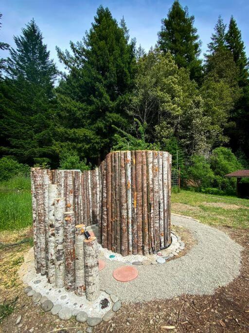 Apartmán Little House In The Redwoods With A Hot Tub! Garberville Exteriér fotografie